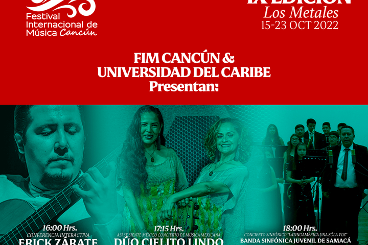 La Universidad del Caribe impulsa el Festival Internacional de Música de Cancún