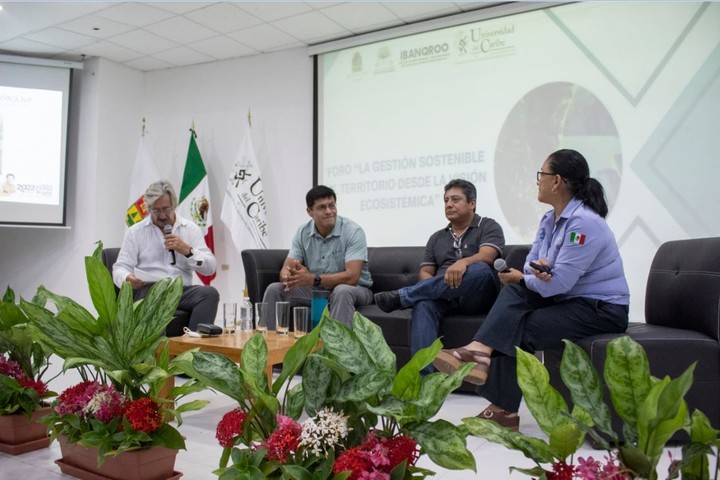 Coordina Unicaribe esfuerzos para el rescate   del sistema lagunar Chacmuchuch