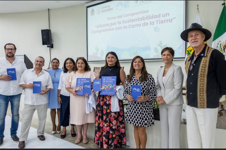 Refrenda Universidad del Caribe su compromiso con la Carta de la Tierra