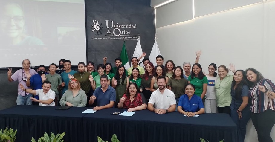 Presentan el club universitario “Guardianes del Caribe”