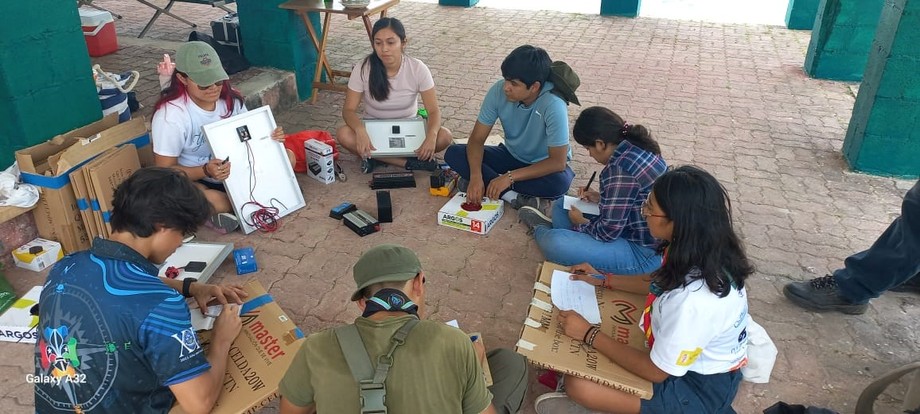 Estudiantes de Ingeniería Ambiental de la Unicaribe comparten conocimientos con scouts