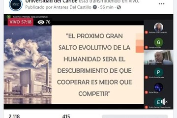 “Cooperar es mejor que competir”,  afirma Salomón Livensky en la Unicaribe