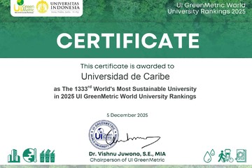 La Universidad del Caribe refrenda el certificado UI GreenMetric