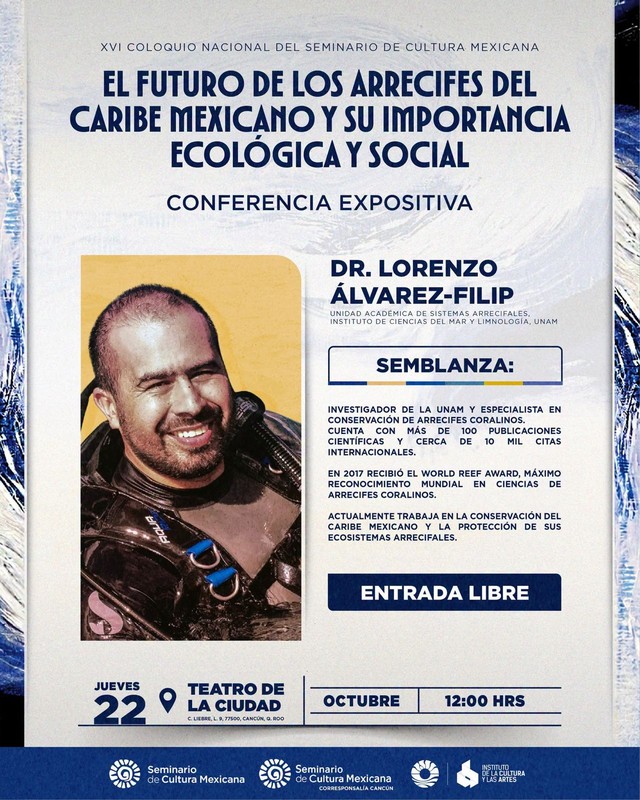 Conferencia "El futuro de los arrecifes"