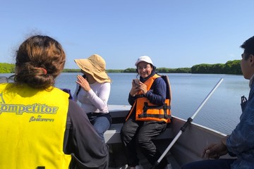 Unicaribe impulsa investigación científica en el Refugio Estatal de Flora y Fauna Laguna Manatí