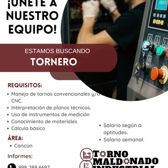 Tornero Maldonado Industrial
